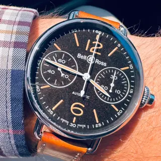 Bell & Ross WW1 Monopusher Heritage Chronograph