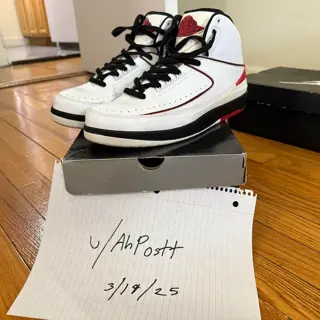 Size 10.5 - Air Jordan 2 Retro QF 2010 Varsity Red- $120