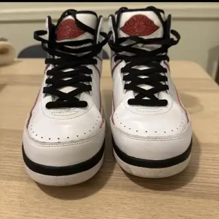 Size 10.5 - Air Jordan 2 Retro QF 2010 Varsity Red- $120
