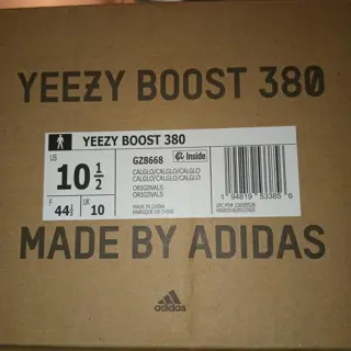 YEZZY 380 calcite glow sz.10.5 $120 OBO original box.