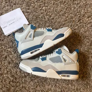Jordan 4 Military Blue 2024 size 9 $110