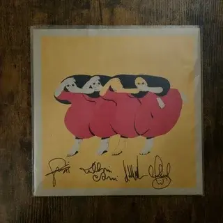 Future Islands People Who Aren't There Anymore SIGNED COVER!! Clear Vinyl