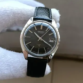 Seiko Black Dial Automatic Watch. $120 Shipped.