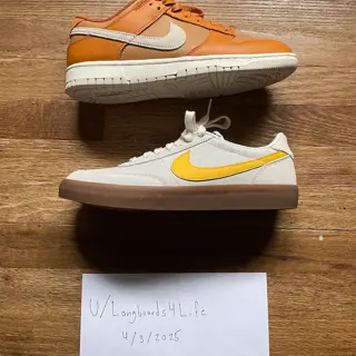 Nike Dunk SE Monarch $80 shipped & Nike Killshot 2 $75 shipped. Both never worn.