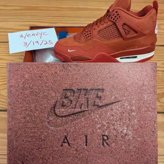 Air Jordan 4 Retro OG SP Nigel Sylvester Brick by Brick 9.5M DS |for| Jordan 1 Retro High OG SP Union LA Chicago Shadow 9.5M DS
