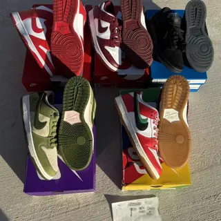 Nike dunk Sz 6-11 $50-$375
