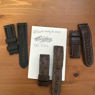 24mm/22mm watch straps
