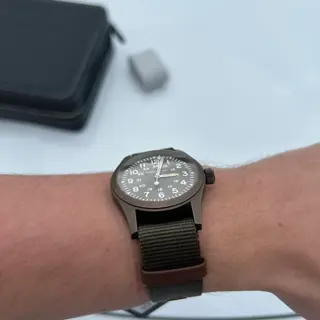 Reduced! Hamilton Khaki Field Mechanical PVD 38mm- 365$ shipped!