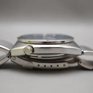 Seiko S-Wave SKX259 7S26 Blue Dial Automatic Watch Rare Original Bracelet READ - $220