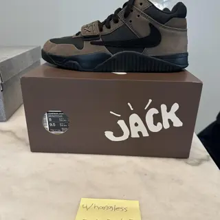 Travis Scott Jumpman Jack Dark Mocha DS Size 8M $240 Shipped
