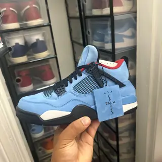 cactus jack Jordan 4 sz 9.5 OG box completely DS $910 shipped and invoiced