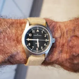 Hamilton Khaki Field Quartz 33mm in excellent condition $300. .