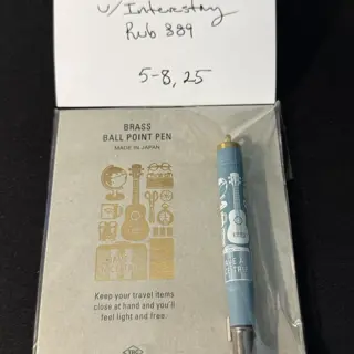 Travel Tools × Traveler's Company Brass BP | Factory Green Brass FP, and more!