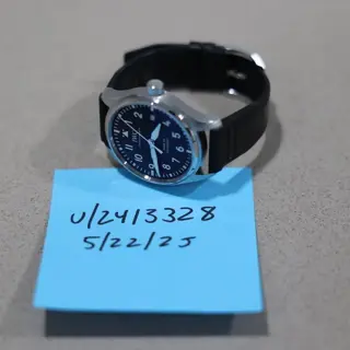 IWC Mark XX Black Dial Full Set