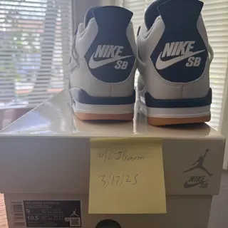 Jordan 4 SB Navy size 9 DS unworn - $390 + ship to you