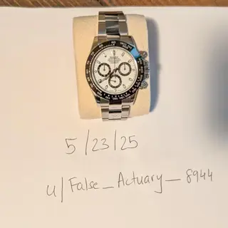 2021 Rolex Panda Daytona 116500LN Full Set ($27,500)
