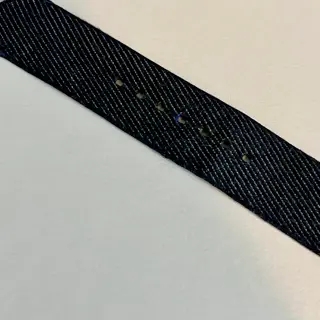 22mm Authentic Tudor NATO Strap - Blue Denim