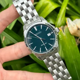 Seiko SARX047 Green Tuxedo, excellent condition with bracelet