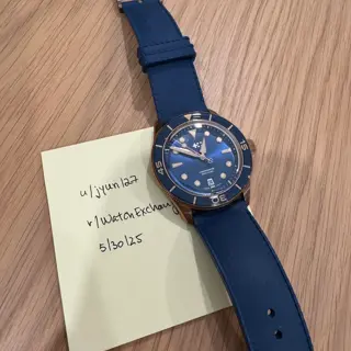 Christopher Ward C65 Aquitaine Bronze COSC - Full Set w/ extra strap - $1200
