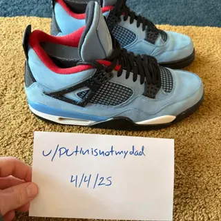Travis Scott Jordan 4 Sz10.5 $500