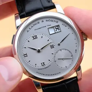A. Lange & Sohne Lange 1 Stealth Platinum Ref 101.025 Box and Origin Cert