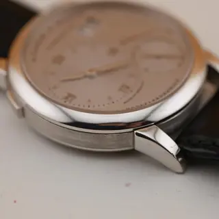 A. Lange & Sohne Lange 1 Stealth Platinum Ref 101.025 Box and Origin Cert
