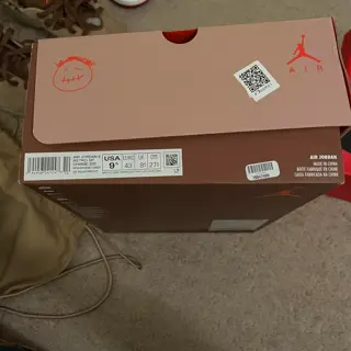 British khaki cactus jack 6 sz 9.5 m (lightly used) Satin Bred AJ 1 sz 9.5 m, women’s 11( VNDS) Need em both gone ASAP 300 including shipping if you buy both OBO.