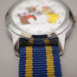 Vintage Seiko Tomony 5000-8000 Disney Bongo Lulubelle Handwound Mechanical Watch - $130