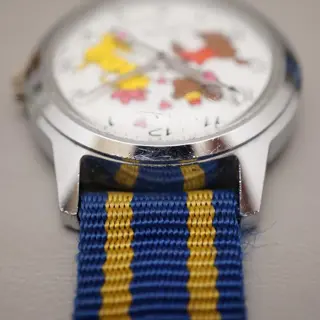 Vintage Seiko Tomony 5000-8000 Disney Bongo Lulubelle Handwound Mechanical Watch - $130