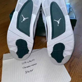 Jordan 4 Oxidized Green size 10.5 $160