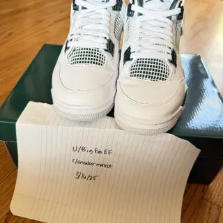 Jordan 4 Oxidized Green size 10.5 $160