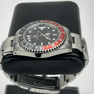 2002 Rolex GMT-Master II Ref. 16710 "Coke" with Box and Extras, Unpolished, Full Links