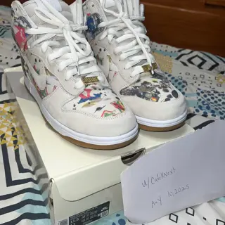 Men’s Supreme Dunk High SB Rammellzee Size 11.5 $240 shipped