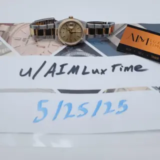 Rolex Datejust 36 Two-Tone - Champagne Dial - Box & Papers - Great Condition!