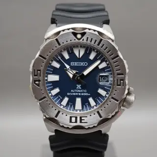Seiko Prospex SZSC005 6R15 Jade Blue Monster JDM Automatic Watch READ - $360