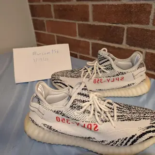 Barely Used Yeezy 350 Zebra V2 Size 12 $220 shipped (No Original Box)