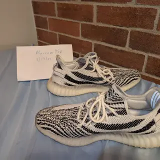 Barely Used Yeezy 350 Zebra V2 Size 12 $220 shipped (No Original Box)