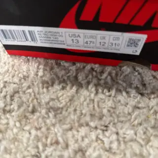 Jordan 1 high OG Obsidian size 13. OG all- $170 shipped and invoiced