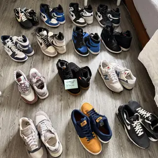 Lot of Mostly 11.5 Jordan, Nike & New Balance ALL MUST GO