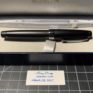 {CONUS] Sailor Pro Gear Imperial Black M 21k nib