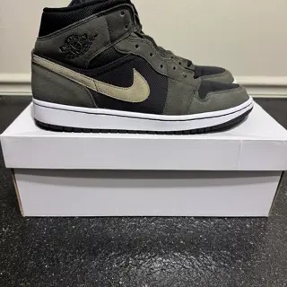 Jordan 1 Military Olive Mid (Size 10 Men)