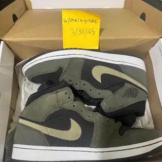 Jordan 1 Military Olive Mid (Size 10 Men)