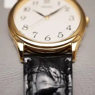 Unworn NOS Seiko SBTB004 7N01 Gold Tone White Dial JDM Quartz Watch - $150