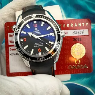2008 Omega Seamaster Planet Ocean ref# 2900.51.82 - Full Set box and papers