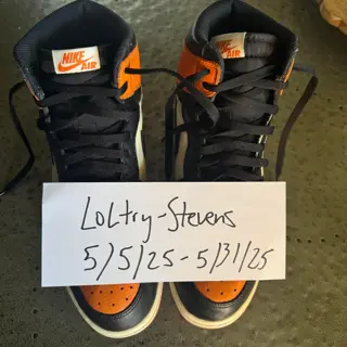 Jordan Retro 1 Shattered Backboard 1.0; Sz 11 og box included