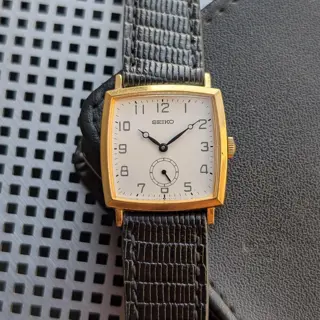Seiko 5328-5000 Rare Swiss Movement, Handmade Leather Strap! $299