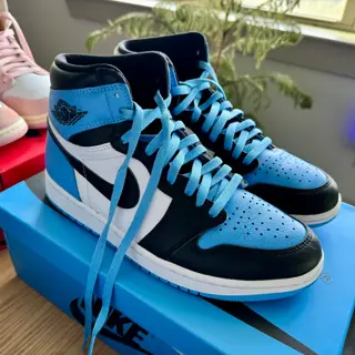 All used - Jordan 3 “Pine Green” (9.5), Jordan 3 “Washington Wizards”, (9.5), Jordan 1 “UNC Toe” (9.5), Jordan 1 “Washed Pink” (10.5) - $110/each
