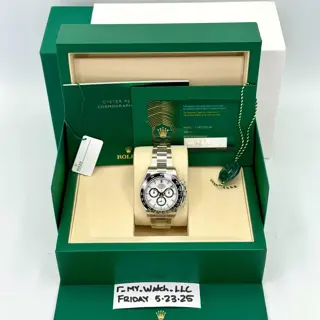 NEW 2025 Rolex Daytona 40mm 126500LN Stainless Steel Panda Dial - $33,750