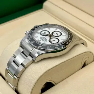 NEW 2025 Rolex Daytona 40mm 126500LN Stainless Steel Panda Dial - $33,750