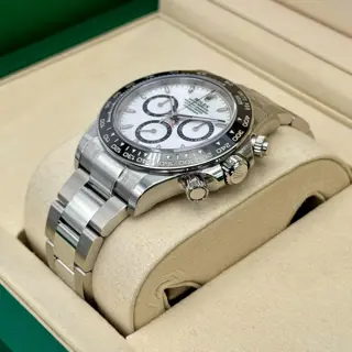 NEW 2025 Rolex Daytona 40mm 126500LN Stainless Steel Panda Dial - $33,750